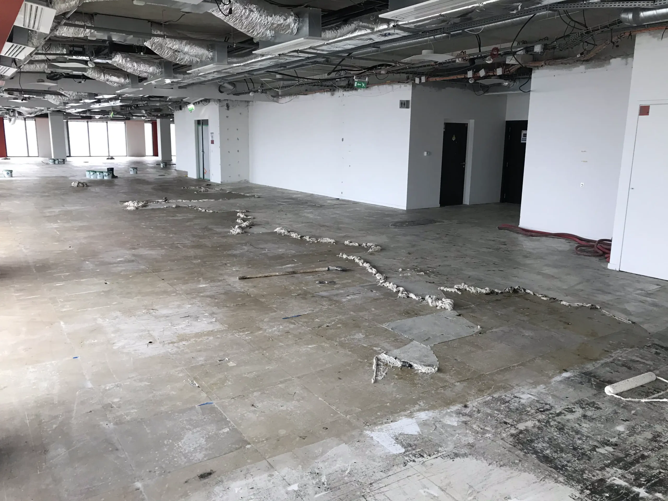 Remise en état de planchers technique